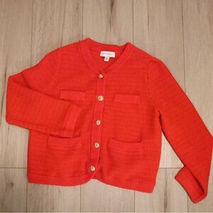 Vintage Red Cardigan